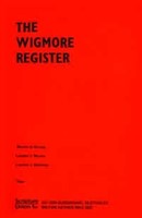 Wigmore Register (Paperback)