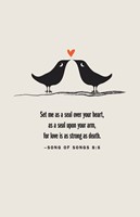 Love Birds Wedding Bulletin (Pkg of 50) (Loose-leaf)