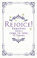 Rejoice! Advent Bulletin (Pkg of 50) (Loose-leaf)