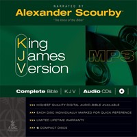 KJV Scourby Complete Bible Audio Mp3 CD