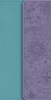 NIV Diary Turquoise / Purple Soft-Tone Bible With Clasp (Flexiback)