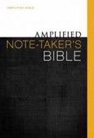 Amplified Note-Taker's Bible (Hard Cover)