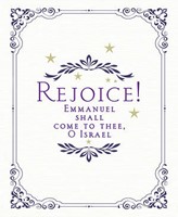 Rejoice! Advent Bulletin, Large (Pkg of 50) (Loose-leaf)