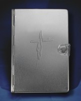 NLT Metal Bible: Silver Cross (Other Book Format)