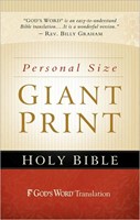 GW Personal Size Giant Print Bible Hardcover (Hard Cover)