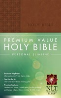 NLT Premium Value Personal Slimline Bible (Imitation Leather)