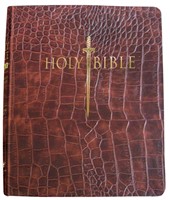 KJV Sword Study Bible, Giant Print, Walnut