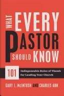 What Every Pastor Should Know (Paperback)