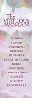 Proverbs 31 Bookmark (Pack of 25) (Bookmark)