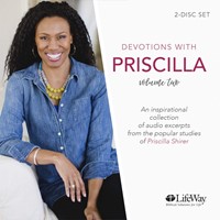 Devotions With Priscilla Audio Book (CD-Audio)