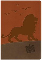 NKJV Big Picture Interactive Bible, Lion LeatherTouch