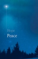 Peace Star Advent Bulletin (Pkg of 50) (Bulletin)