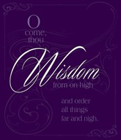 Wisdom Advent Hymn Advent Bulletin, Large (Pkg of 50) (Bulletin)