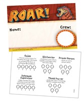 Roar Name Badges (Pack of 10) (General Merchandise)