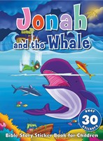 Bible Story Sticker Book for Children: Jonah and the Whale (Paperback)