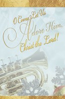 Adore Music Christmas Bulletin (Pkg of 50) (Bulletin)