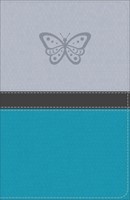 KJV Study Bible for Girls, Silver/Teal (Imitation Leather)