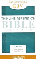 KJV Thinline Bible, Aquamarine (Flexisoft)