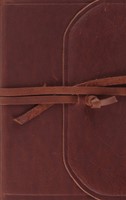 ESV Thinline Bible (Flap With Strap) (Leather Binding)