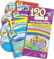 120 Bible Sing Along Activities (Paperback/CD Rom)