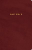 KJV Gift and Award Bible, Burgundy Imitation Leather (Imitation Leather)