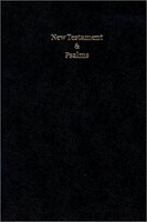 KJV New Testament and Psalms Brevier Black (Hard Cover)