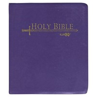 KJV Sword Bible Purple