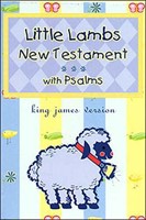 Little Lambs New testament with Psalms KJV (Imitation Leather)
