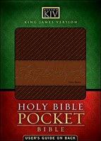 KJV Pocket Bible (Leather Binding)