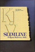 KJV Slimline Personal Reference Bible (Leather Binding)