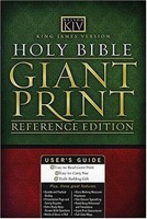 KJV Giant Print Study Bible Black