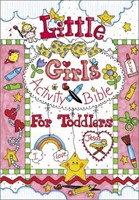 Little Girls Activity Bible for Toddlers (Hard Cover)
