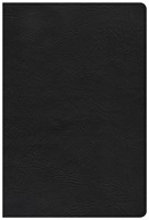 KJV Giant Print Reference Bible, Black Genuine Leather (Genuine Leather)