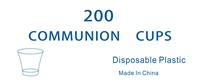 CLC Communion Cups - Pack of 200 (General Merchandise)