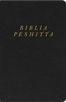 Biblia Peshitta, negro imitación piel con índice (Imitation Leather)
