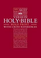 NIV Bold Print Reference Bible (Hard Cover)