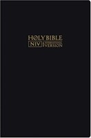NIV Large Print Bible (Leather Binding)