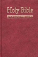 NIV Pew Bible Maroon Pack of 10 (Hard Cover)