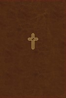 NASB Thinline Bible, Large Print, Brown, Red Letter Edition (Imitation Leather)
