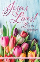 Jesus Lives! Easter Bulletin (pack of 100) (Bulletin)