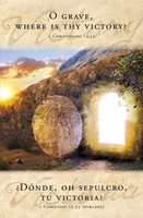 O Grave Where is Thy Victory? Bulletin (pack of 100) (Bulletin)