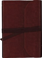 NKJV Journal the Word Bible Large Print Premium Leather (Leather Binding)