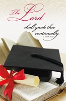 The Lord Shall Guide Thee Graduation Bulletin (pack of 100) (Bulletin)