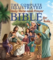 The Complete Illustrated Daily Verse and Prayer Bible (Hard Cover)