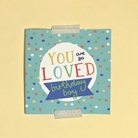 Birthday Boy Greeting Card & Envelope (Cards)