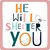 He Will Shelter You Coaster
