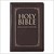 KJV Large Print Thinline Bible, Brown, Thumb Indexed