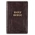 KJV Gift Edition Bible, Dark Brown, Thumb Indexed