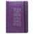 Psalm 19:14 Purple Flexcover Journal with Elastic Closure
