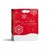 Christmas Value Gift Bag: Red Snowflakes - Medium Size